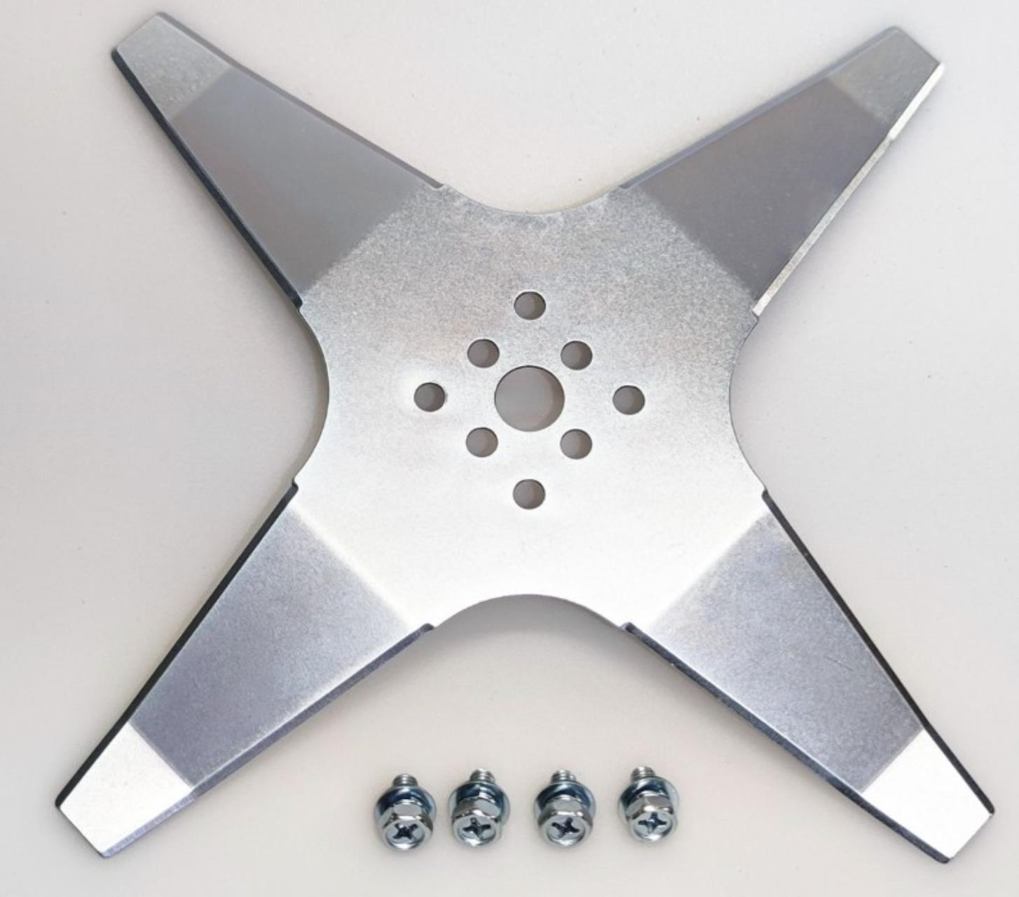 Ersatzmesser I Serie 4-Klingen Stern-Messer 18cm gekröpft